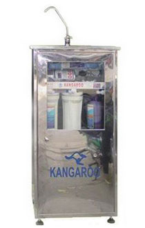 Máy lọc nước Kangaroo KG102 vỏ bằng inox nhiễm từ (loại 5 lõi lọc)