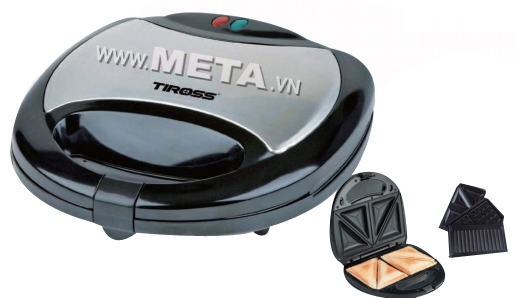 Kẹp nướng Sandwich Tiross TS-513 dùng nướng bánh mỳ, sandwich