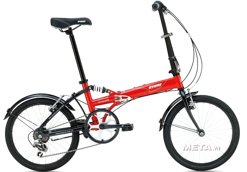 Hình ảnh xe đạp gấp Oyama Dazzle M300 - Màu đỏ