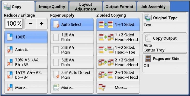 Hướng dẫn sử dụng máy photocopy Fuji Xerox V3065