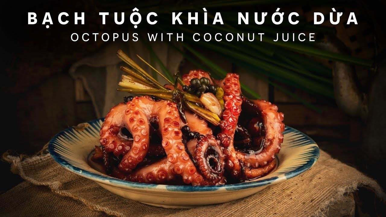 Râu bạch tuộc khìa nước dừa