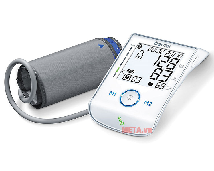 Máy đo huyết áp bắp tay Bluetooth Beurer BM85