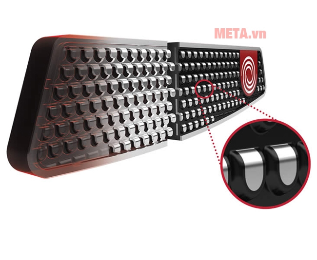 Gậy golf Odyssey Putter Work 17 2 Ball