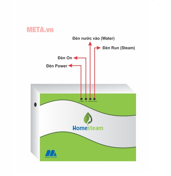 Máy xông hơi gia đình Homesteam MA 660HS