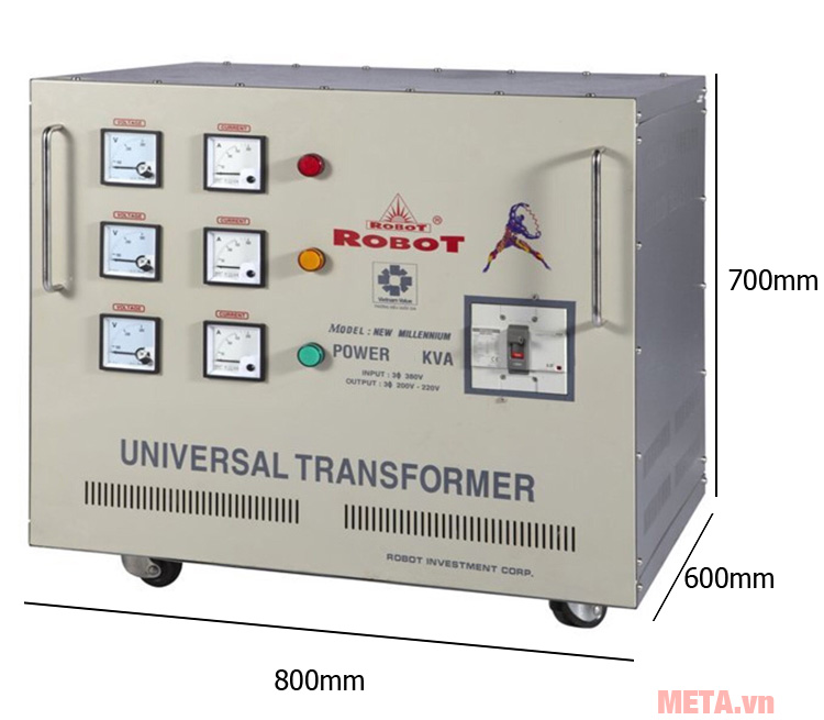 Biến thế Robot 3 pha 100KVA classy