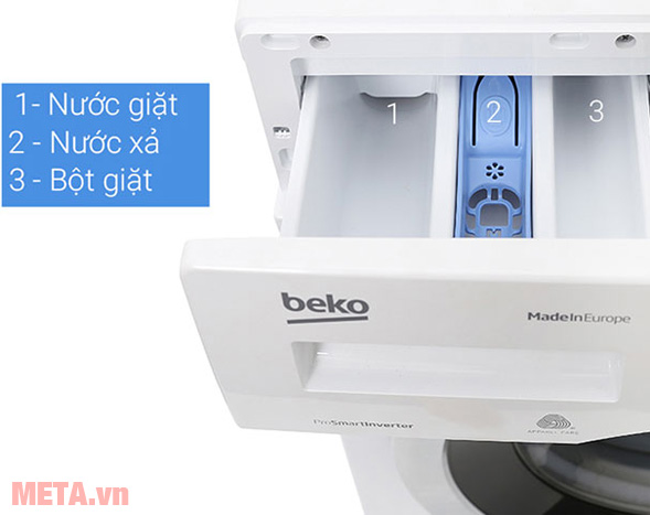 Máy giặt Beko Inverter 11kg WTE 11735 XCST