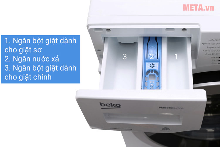 Máy giặt Beko inverter 9 kg WMY91283PTLB2