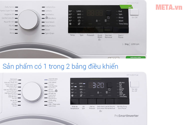 Máy giặt Beko inverter 9 kg WMY91283PTLB2