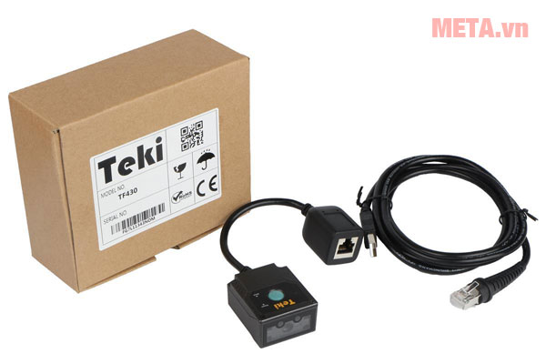Máy quét mã vạch cố định 2D băng chuyền Teki TF430