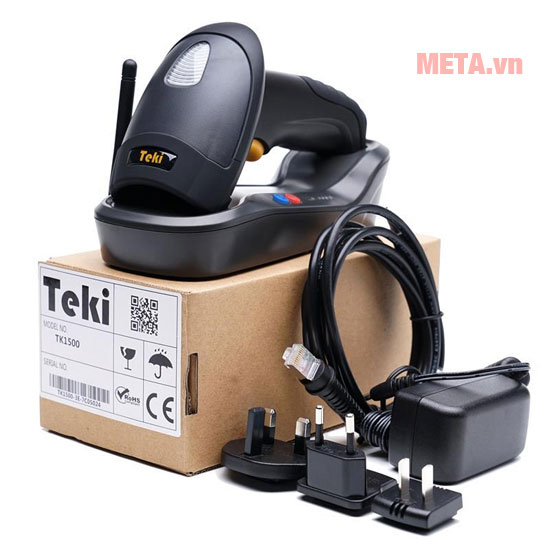Máy quét mã vạch không dây 1D TEKI TK1500