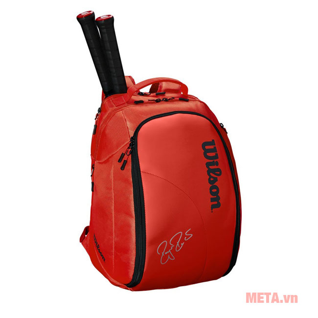 Balo tennis Federer DNA Red/Black WRZ830896