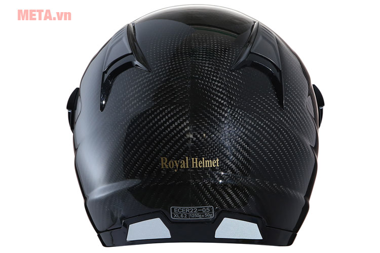 Nón bảo hiểm 3/4 đầu Roya M04 Carbon