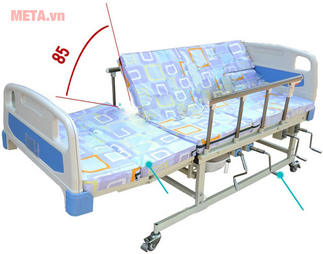 Giường chăm sóc bệnh nhân dùng trong ngành Y NKT E04-III (DH02/DH03)
