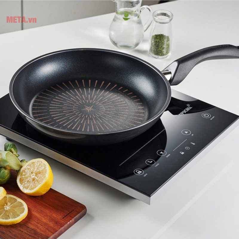 Chảo chống dính đáy từ HappyCall Titanium 28cm (3001-0072)