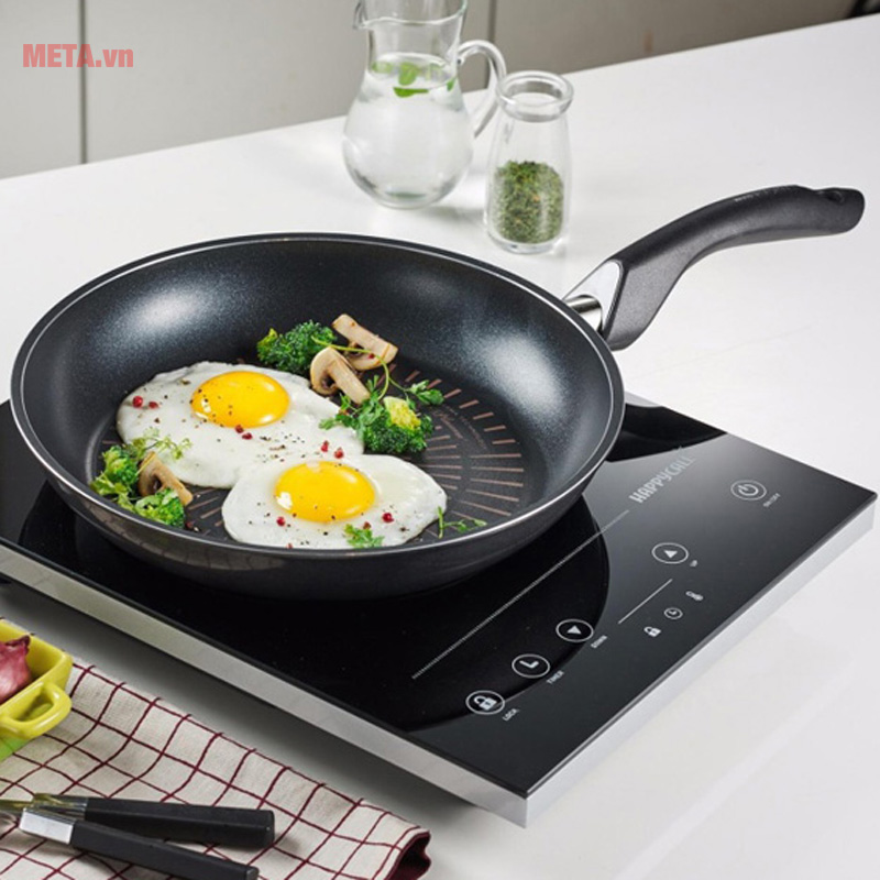 Chảo chống dính đáy từ HappyCall Titanium 28cm (3001-0072)