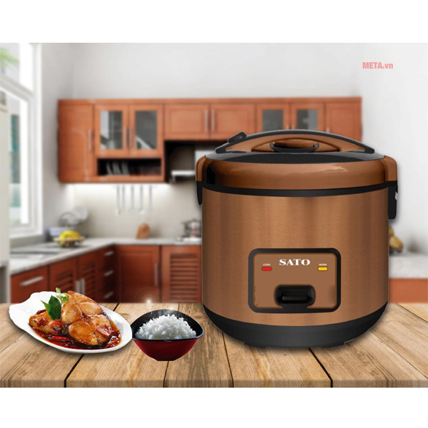 Nồi cơm điện Sato S12-25D 1,2 lít