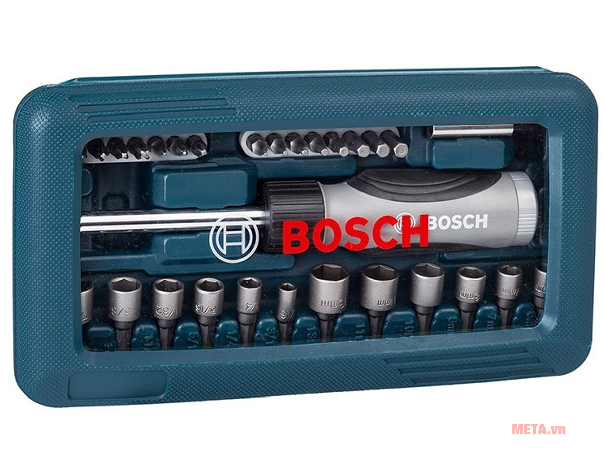 Bộ vặn vít đa năng Bosch 46 chi tiết 2607017399