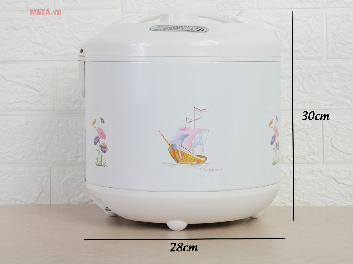 Nồi cơm điện Sunhouse SHD8613W 1.8 lít