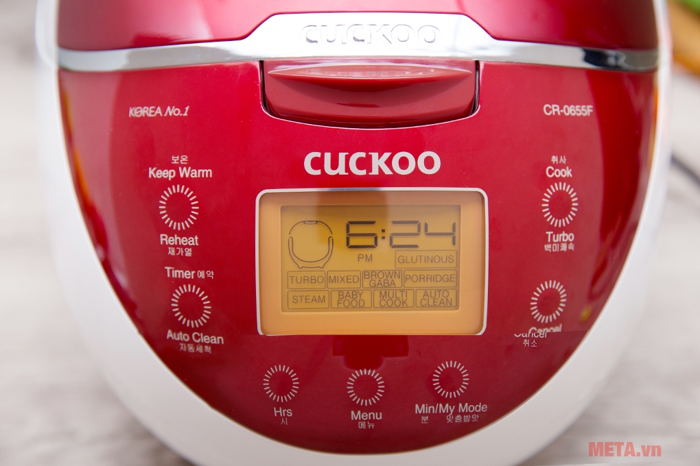 Nồi cơm điện Cuckoo CR-0655F 1 lít
