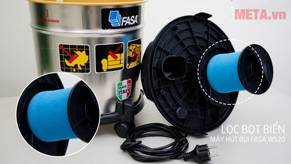 Máy hút bụi khô ướt FASA WS 20