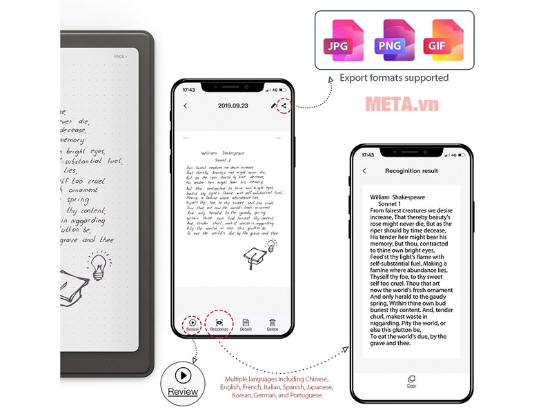 Sổ tay điện tử thông minh XP-Pen Note Plus