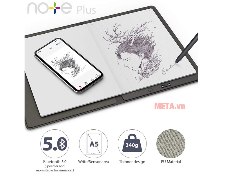 Sổ tay điện tử thông minh XP-Pen Note Plus