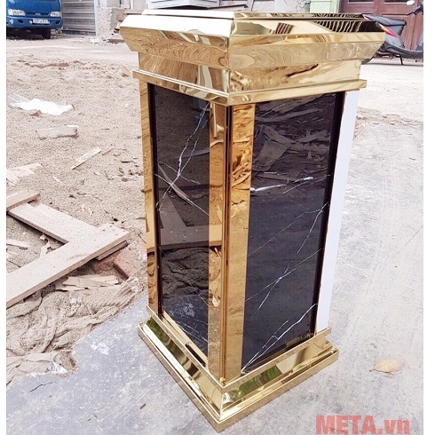 Thùng rác đá hoa cương GEV A16