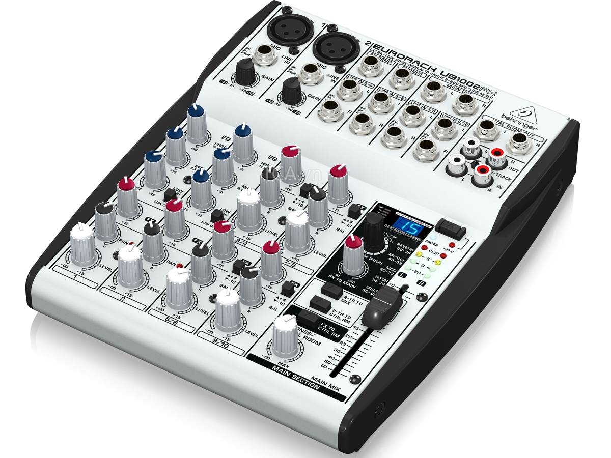 Mixer karaoke Behringer Eurorack UB1002FX META.vn