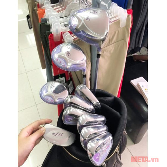 Bộ gậy Fullset Mizuno EFIL-7 lady 2019 (10 gậy túi)