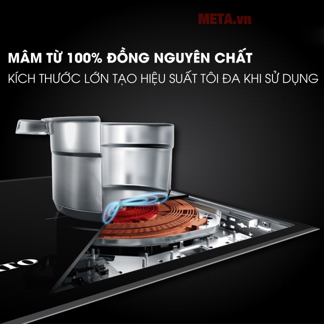 Bếp điện từ đôi Sato SIH266 N1.0