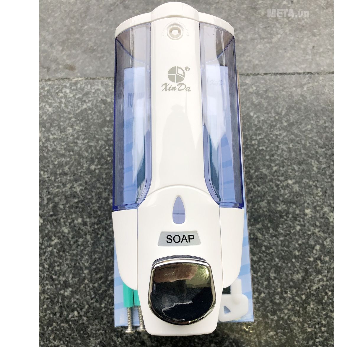 Hộp đựng dầu gội sữa tắm Xinda ZYQ-138 White