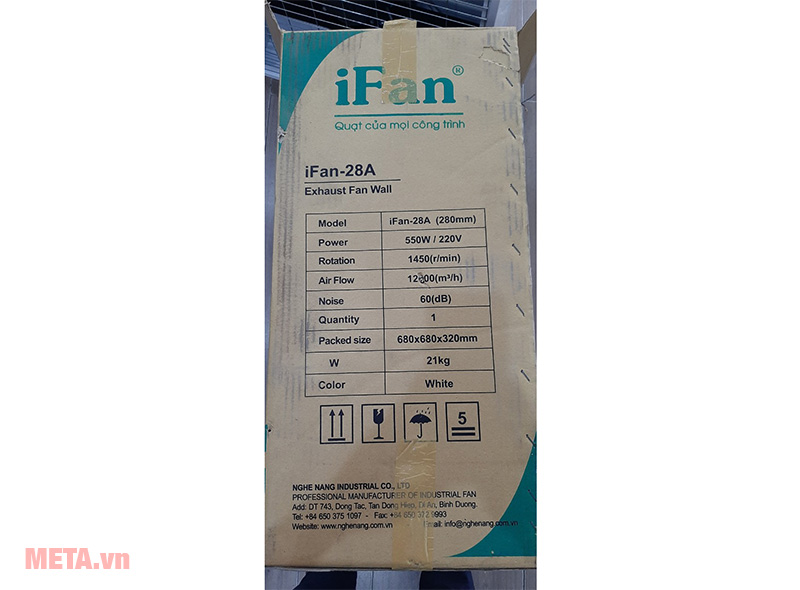 Quạt thông gió iFan 28A
