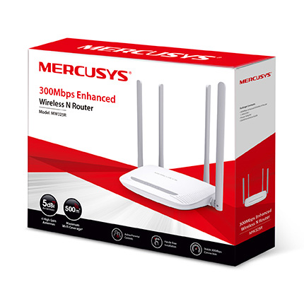 Bộ phát Wifi không dây 300Mbps Mercusys MW325R