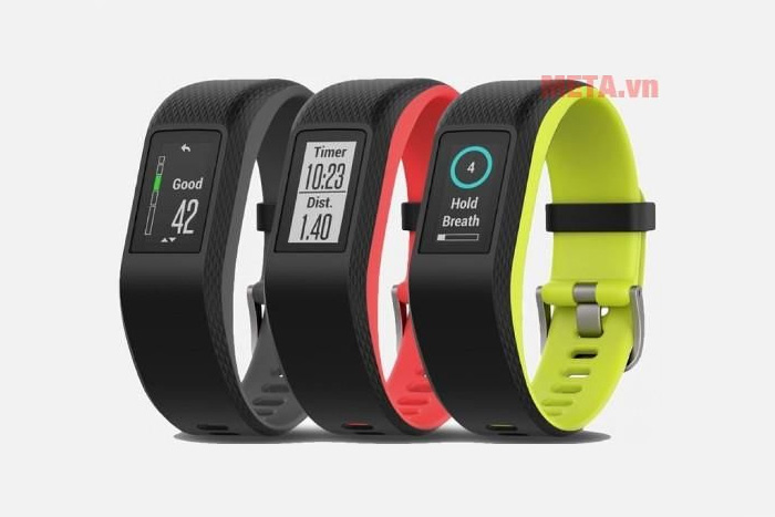 Garmin Vivosport Vòng đeo tay theo dõi sức khỏe và hỗ trợ tập