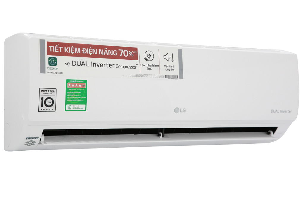 Điều hòa 1 chiều Inverter LG V10APH 9.200BTU Dual Cool