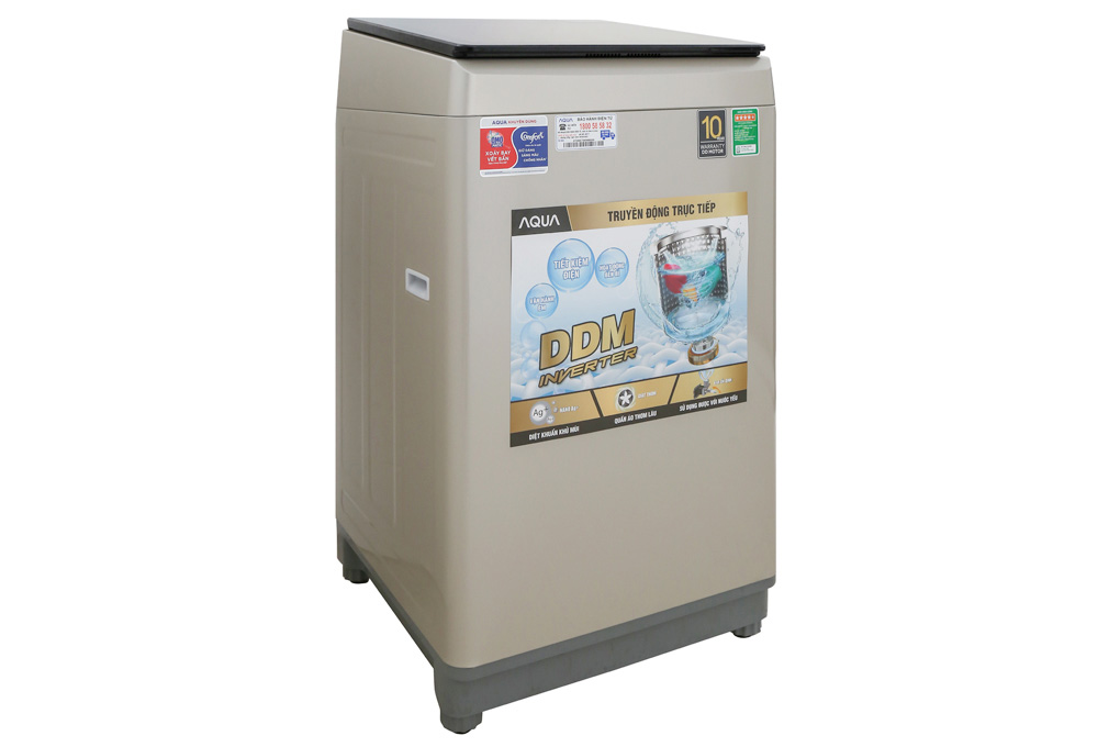 Máy giặt lồng đứng Aqua 9kg AQW-D90CT(S)