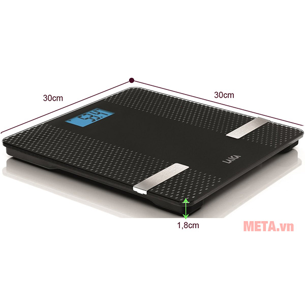 Cân đo tỷ lệ mỡ nước Bluetooth Laica PS7002