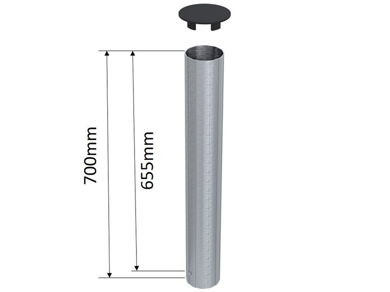 Bộ 2 nòng nhôm trụ bóng chuyền S30358BR