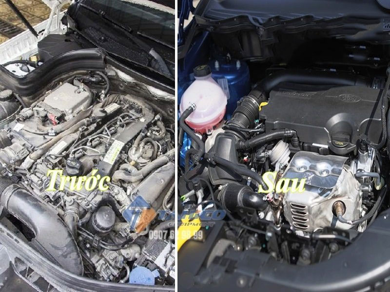 Dung dịch tẩy rửa máy Pallas