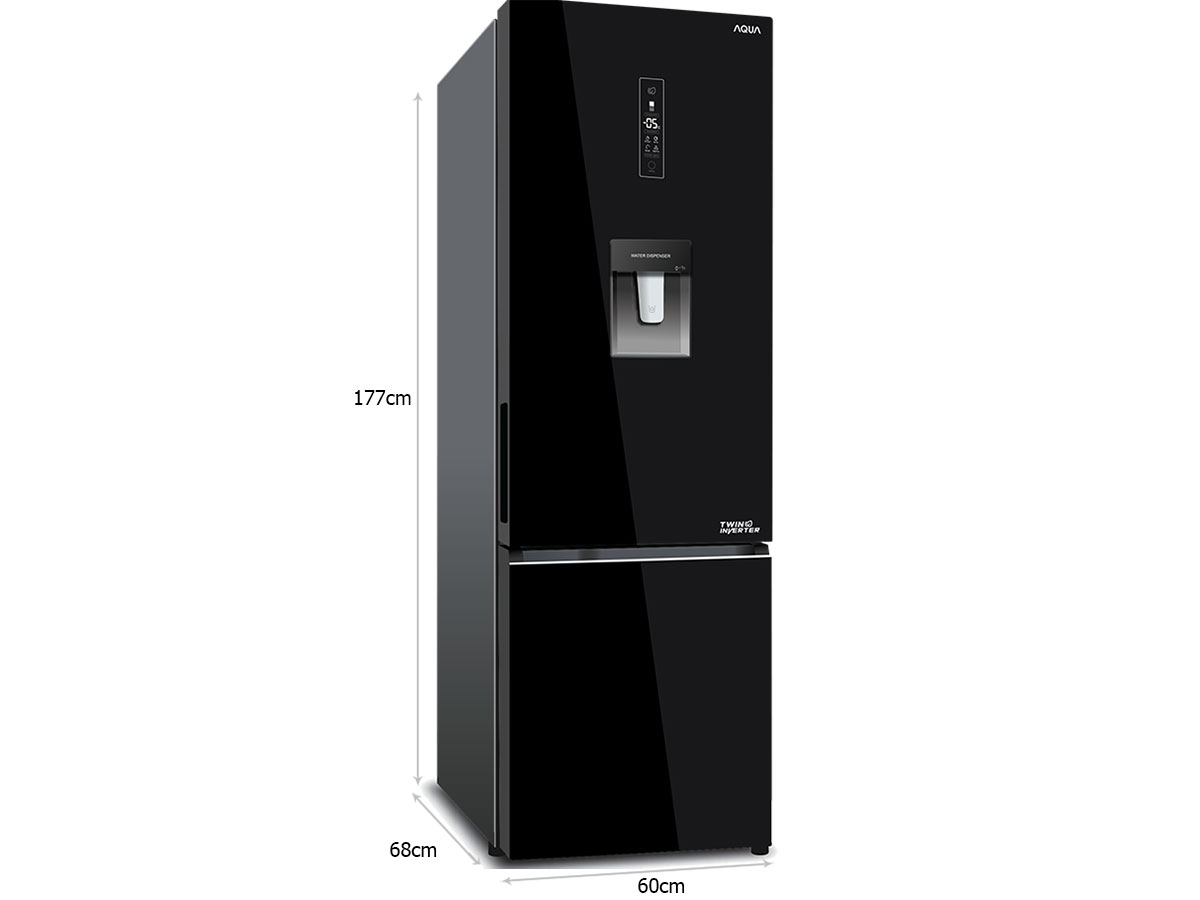 Tủ Lạnh Mitsubishi MR-CX46ER-BRW-V 358 Lít 3 Cửa Inverter