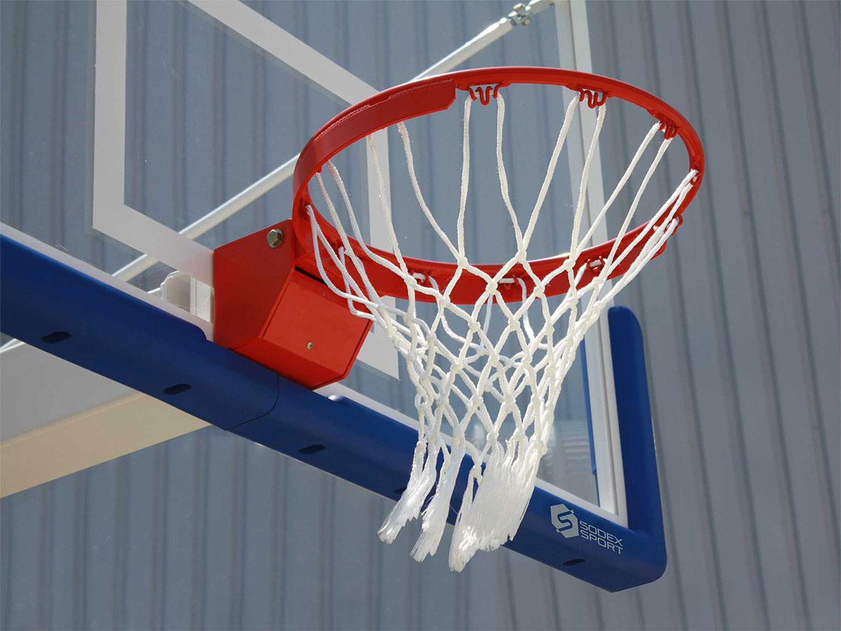 Vành rổ lò xo thi đấu lực tải 105kg với móc xoắn treo lưới S14364O