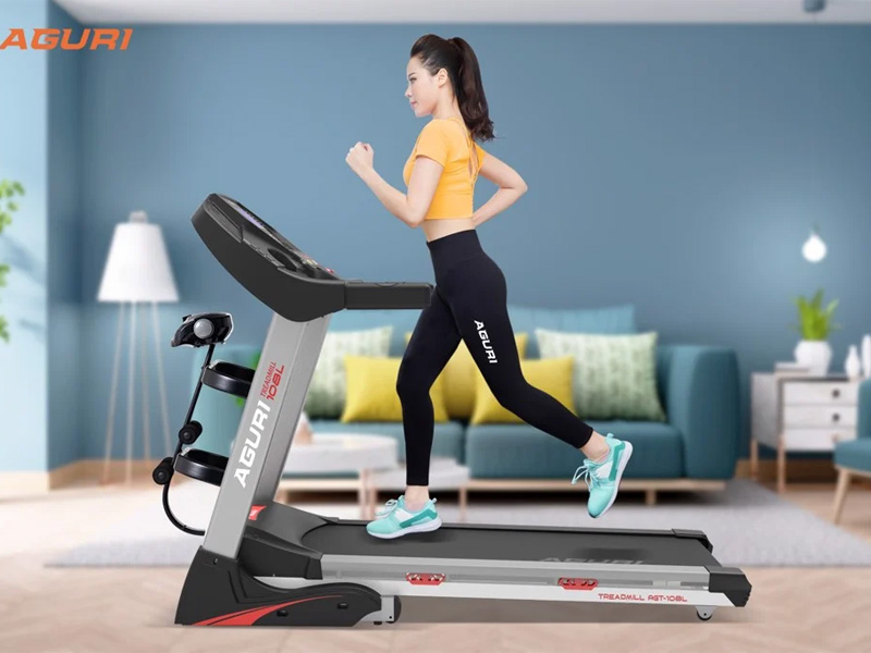 Máy chạy bộ điện gia đình đa năng cao cấp Aguri AGT-108L