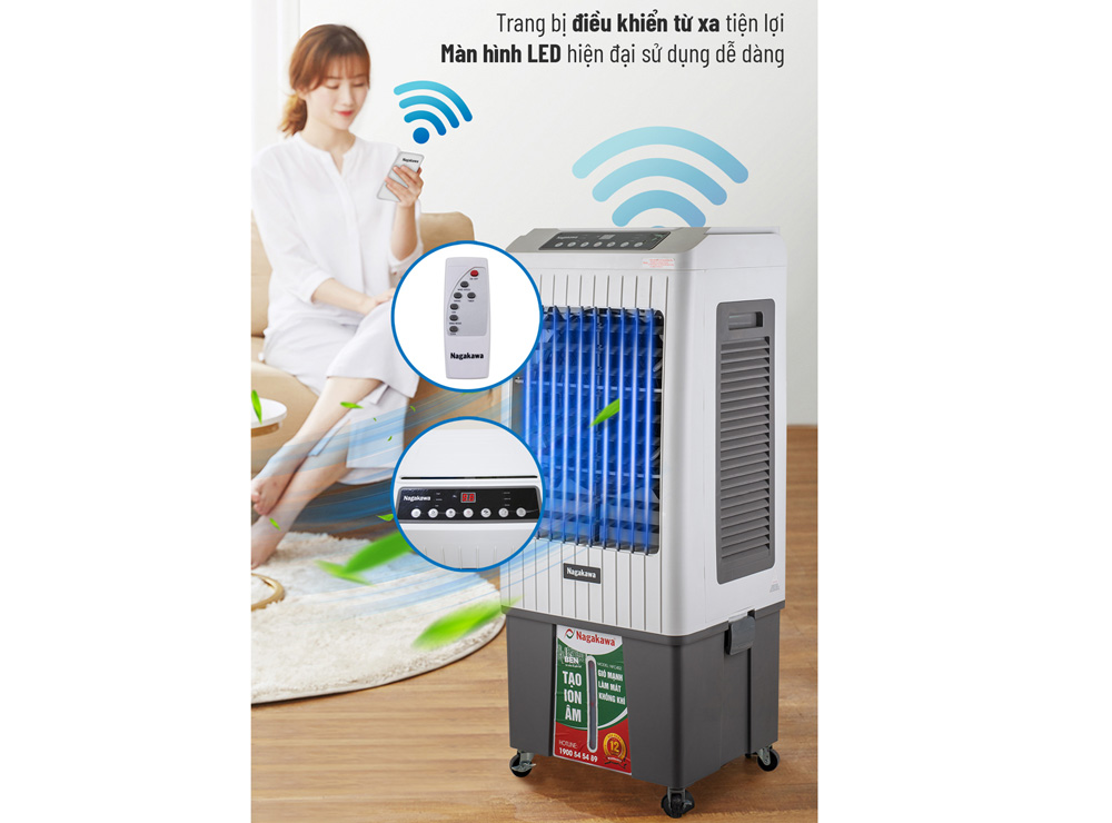 Máy làm mát Nagakawa NFC452 (110W) - Hàng chính hãng