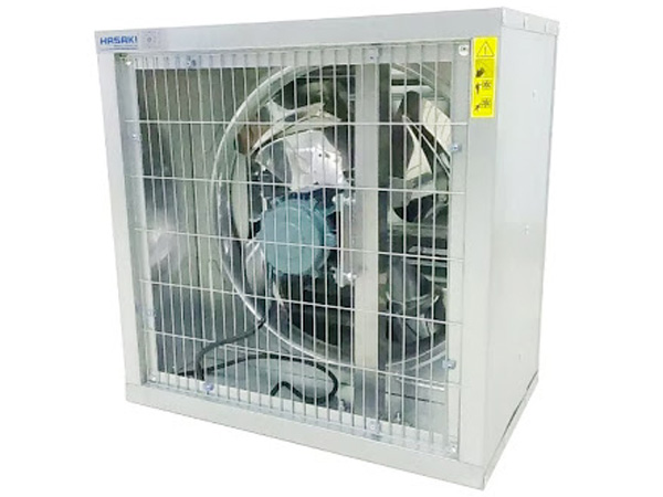 Quạt công nghiệp vuông cánh Tole kẽm Hawin HSW600