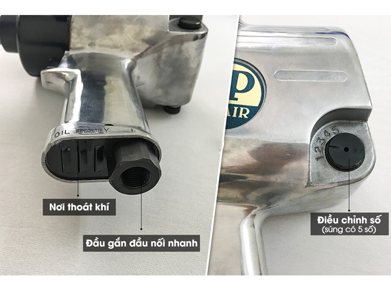 Súng siết bu lông, bắn ốc 1 inch SP-AIR SP-1191A
