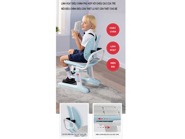 Bộ bàn ghế chống gù trẻ em 1m JD-5100/MC-159