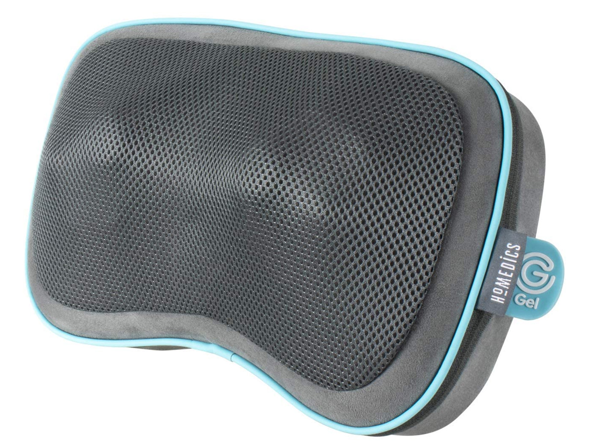 Gối massage shiatsu 3D cao cấp công nghệ GEL Pin sạc HoMedics GST-550HRC-EU (GST-550HRC-GB)