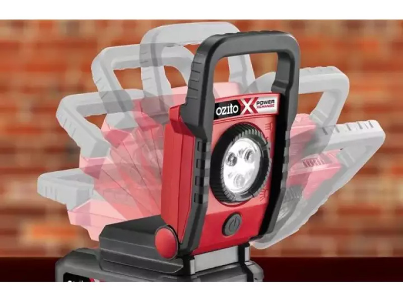 Thân đèn led dùng pin 18v Ozito PXWLS-800 (chưa pin, sạc)