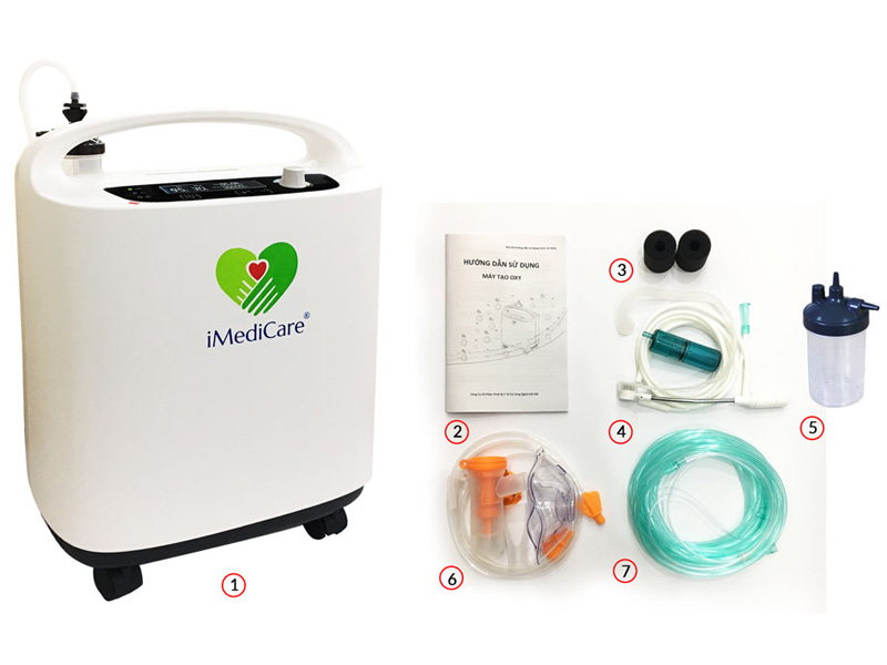 Máy tạo oxy iMediCare iOC-3LS 3 lít