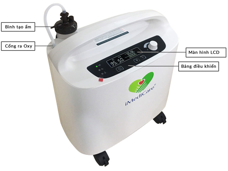 Máy tạo oxy iMediCare iOC-3LS 3 lít